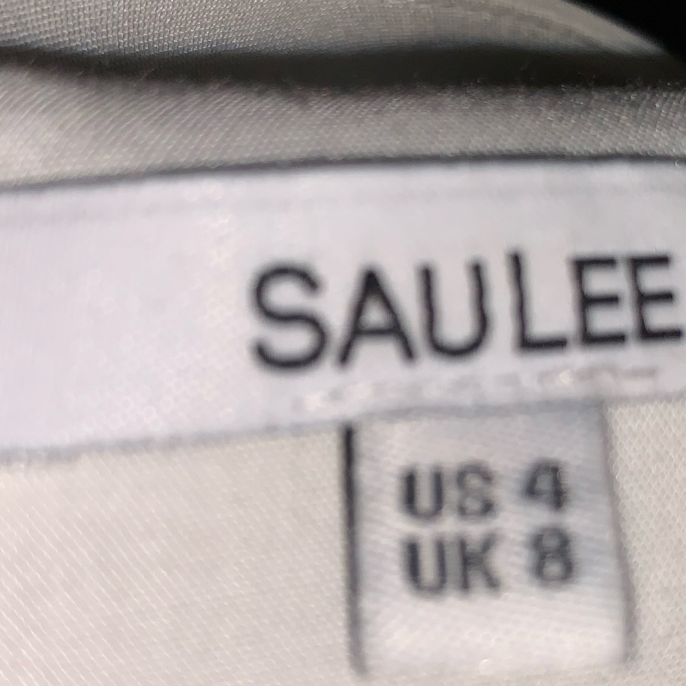 Sau Lee Jolene Dress- Revolve White Cut Out 4 - Picture 11 of 12